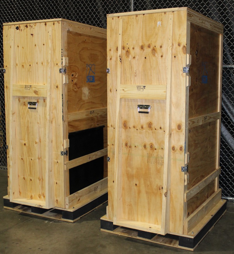 Custom Crate with foam base